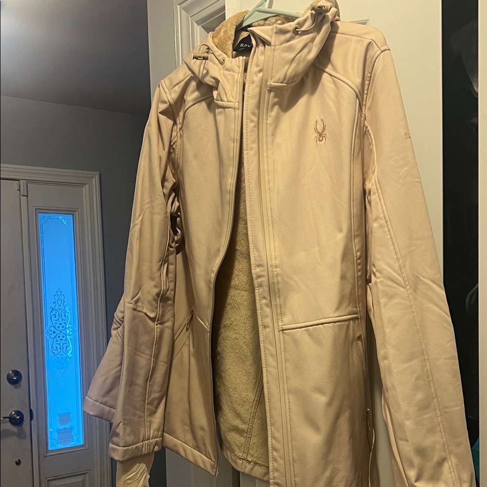 Spyder Women's Utility Jacket in Cream